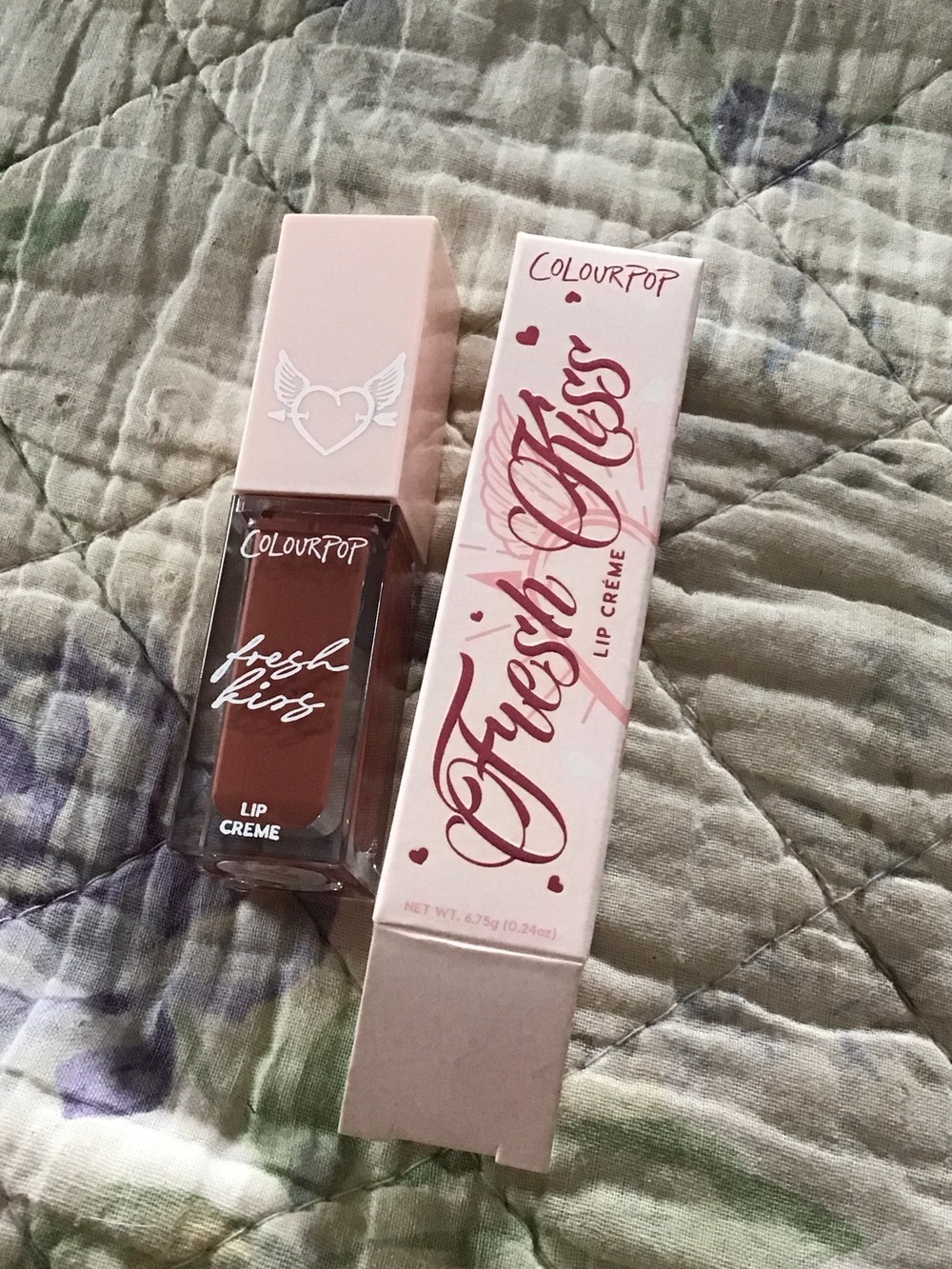 New ColourPop Fresh Kiss Lip Crème - Makeout - Rosy Nude